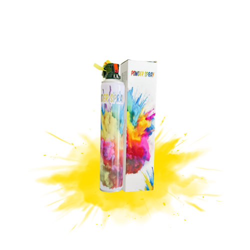 بخاخ بودرة لون اصفر