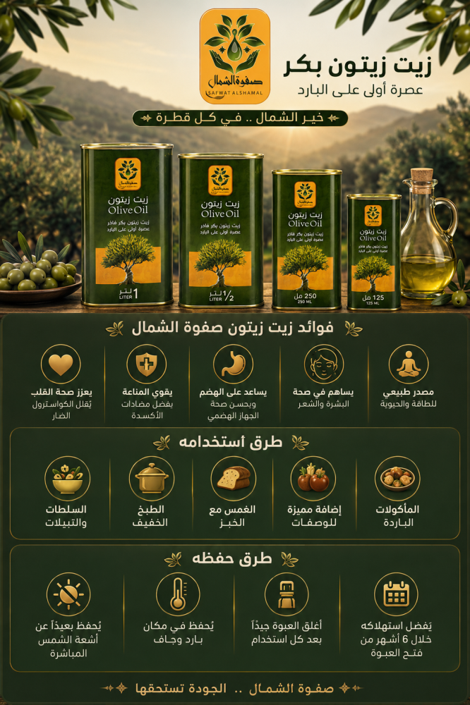 بكج زيت زيتون 8 لتر – عبوتان × 4 لتر، صورة 2