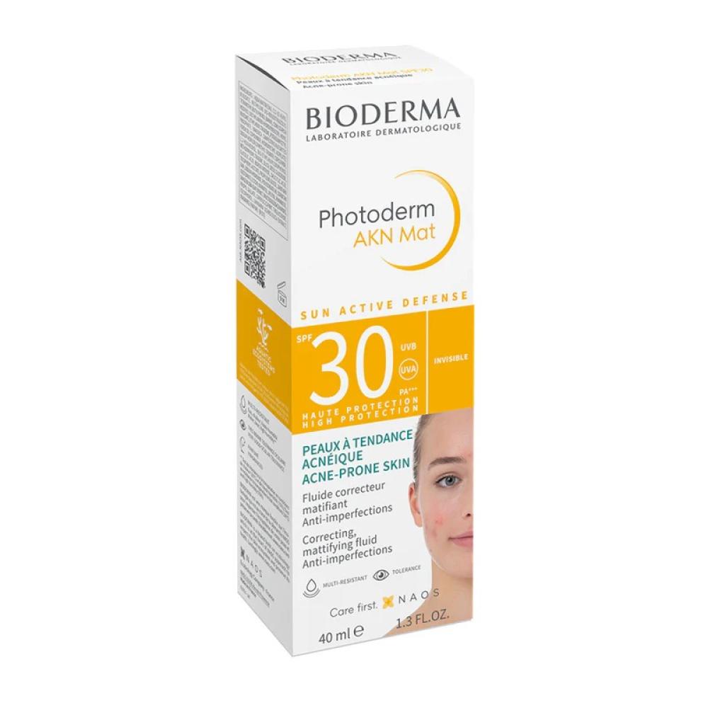 سائل مرطب فوتوديرم ايه كيه ان مات بعامل حماية 30+ من بايوديرما - 40مل