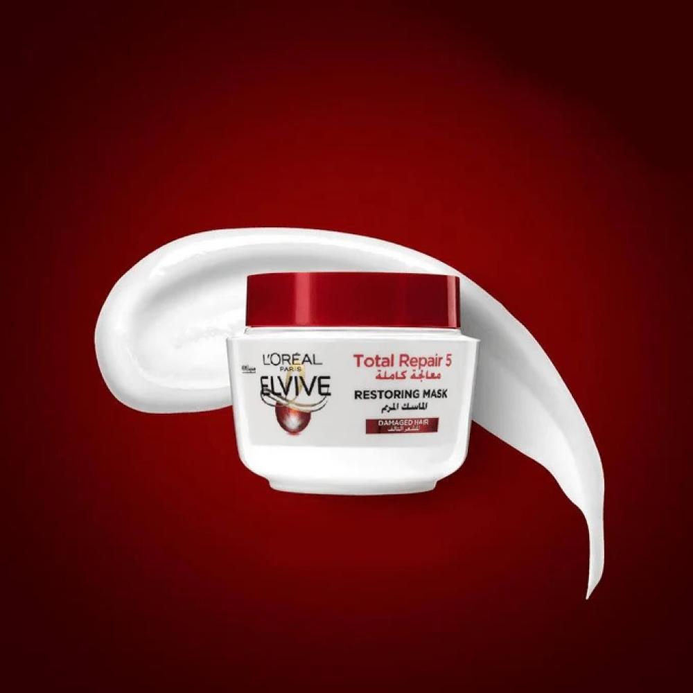 ماسك الشعر ايلفيف معالجة بالكامل من لوريال باريس - 300 مل
