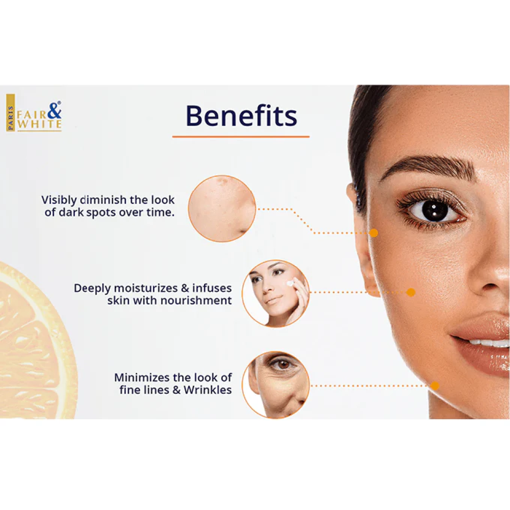 كريم جل اكسكلوسيف مع بيرو للتفتيح بفيتامين سي من فير اند وايت - 30مل