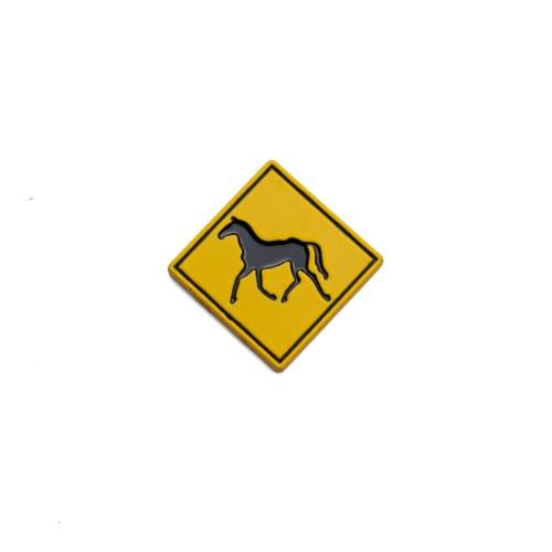 استيكر تحذير خيل