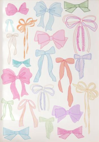 Colorful bow / medium size