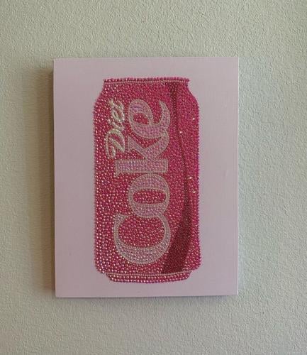 Pink diet coke/Medium size