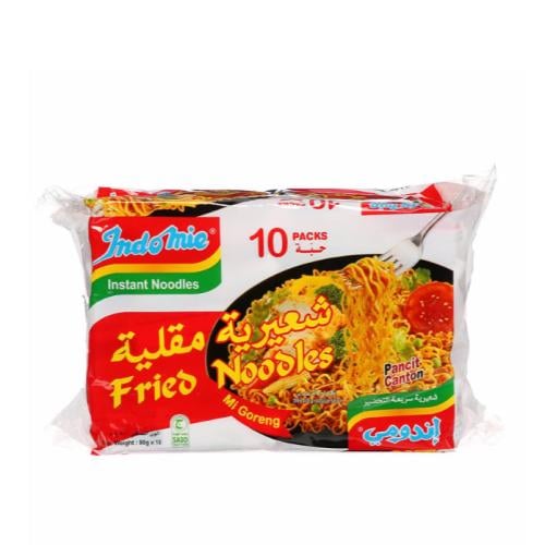 اندومي نكهة شعيرية مقلية 10×80جم