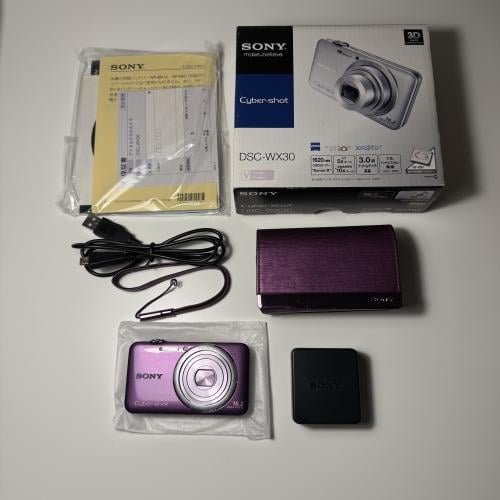Sony Cyber-shot DSC-WX30 - Mint with box- Japanese...