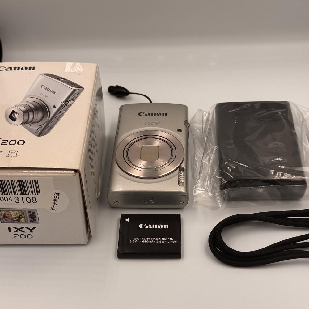 ‏Canon IXY 200 Silver (PowerShot ELPH 185 IXUS 185) – Near Mint