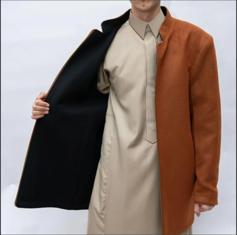 افضل جاكيت دبل فيس رجالي بتصميم عملي