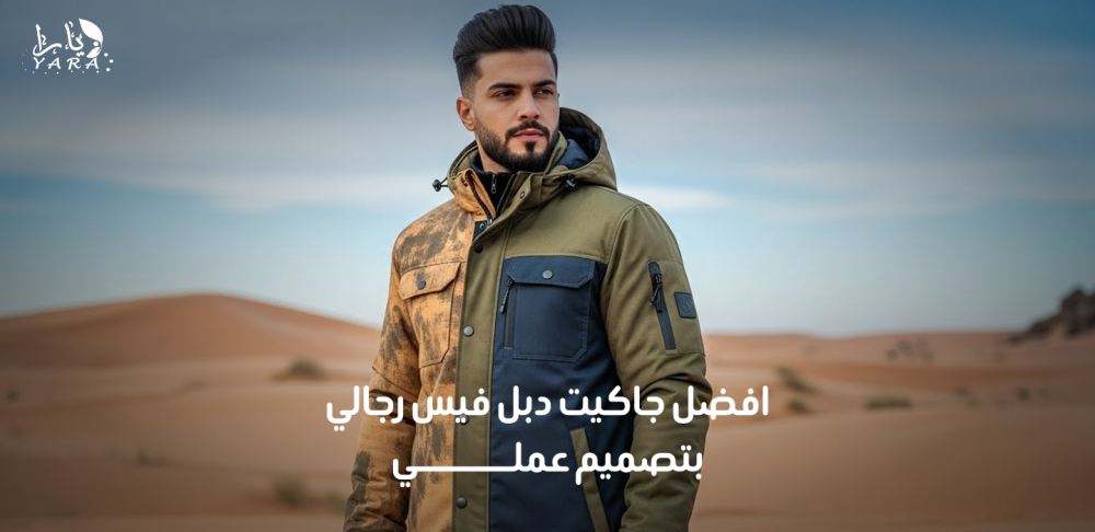 افضل جاكيت دبل فيس رجالي بتصميم عملي