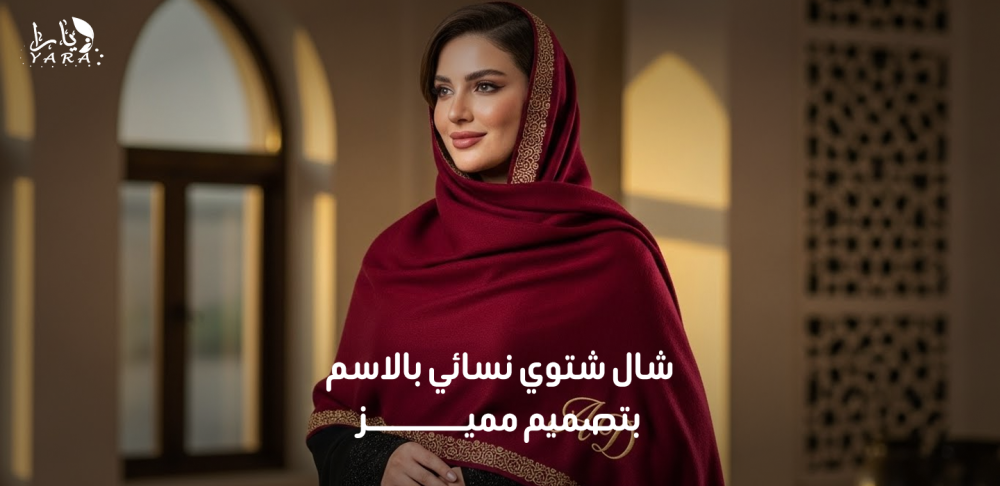 شال شتوي نسائي