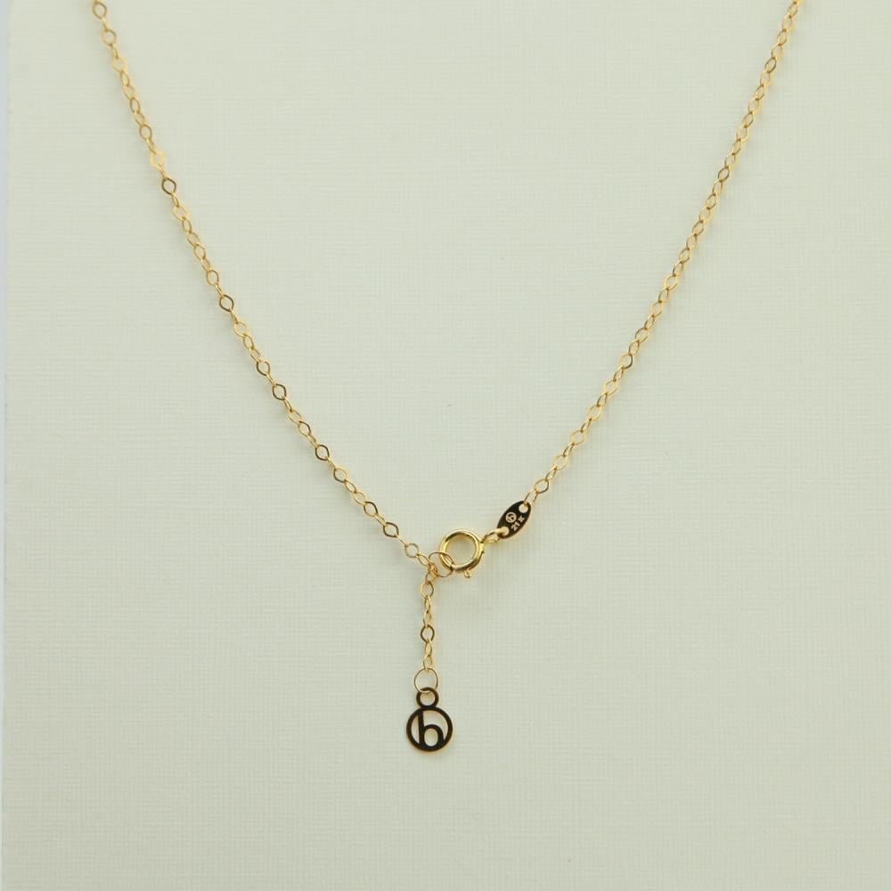 قفل عقد ذهب عيار 21 متين وامن بتصميم عملي انيق