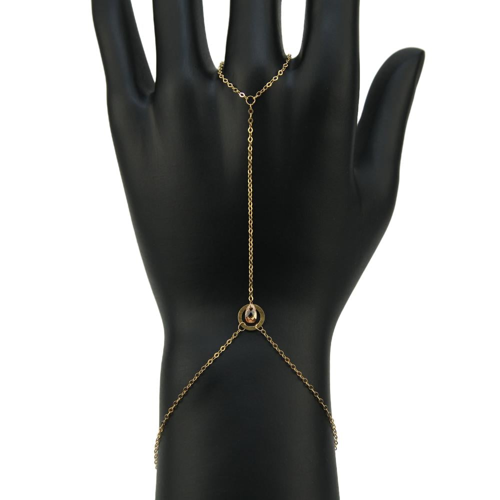 كف ذهب عيار 21 نسائي تصميم راقي مميز من كوجك للذهب والمجوهرات