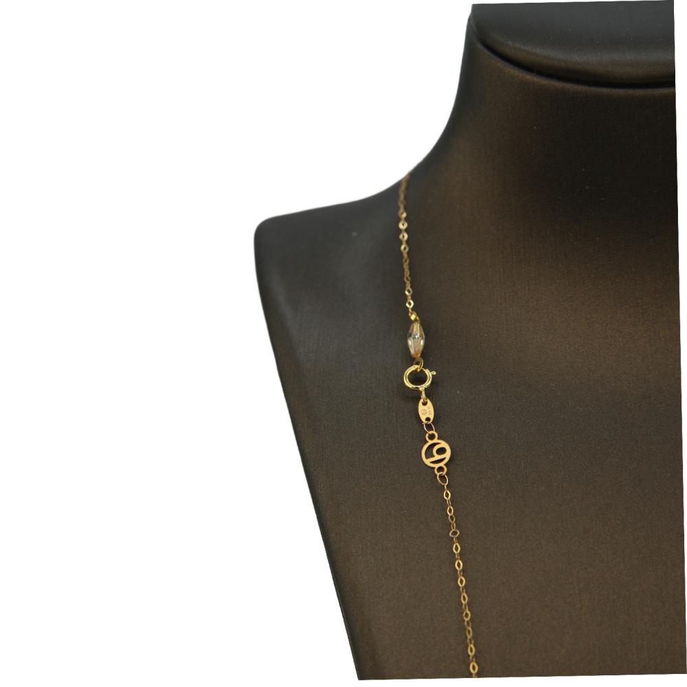 قفل شوكر ذهب عيار 21 متين وامن مناسب للاستخدام اليومي