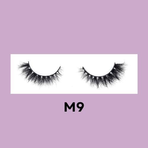 رموش المنك الطبيعي M9