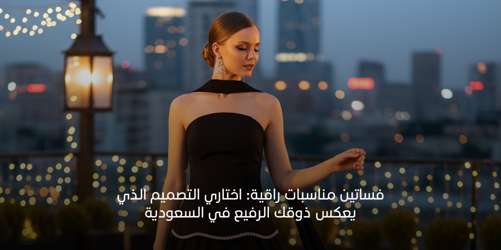 فساتين مناسبات راقية: اختاري التصميم الذي يعكس ذوقك الرفيع في السعودية