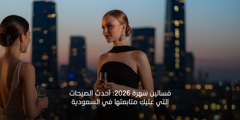فساتين سهرة 2026: أحدث الصيحات التي عليكِ متابعتها في السعودية