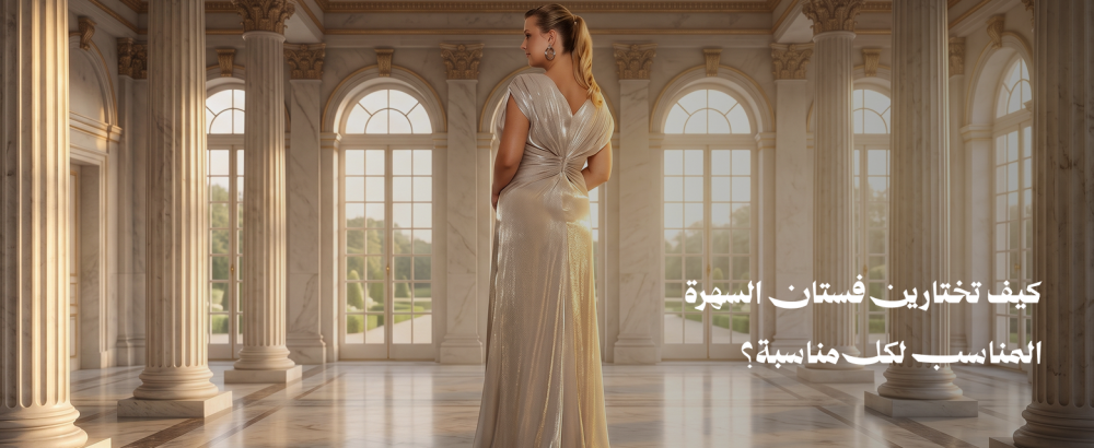 كيف تختارين فستان السهرة المناسب لكل مناسبة؟