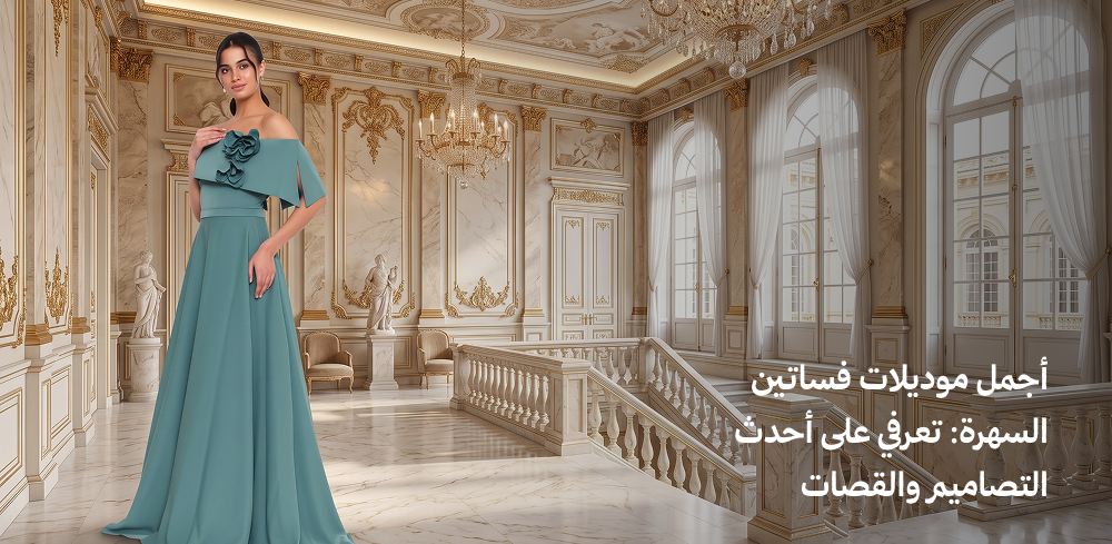 أجمل موديلات فساتين السهرة: تعرفي على أحدث التصاميم والقصات