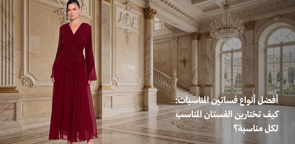 أفضل أنواع فساتين المناسبات: كيف تختارين الفستان المناسب لكل مناسبة؟