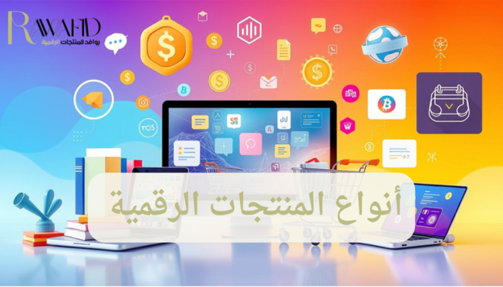 أنواع المنتجات الرقمية