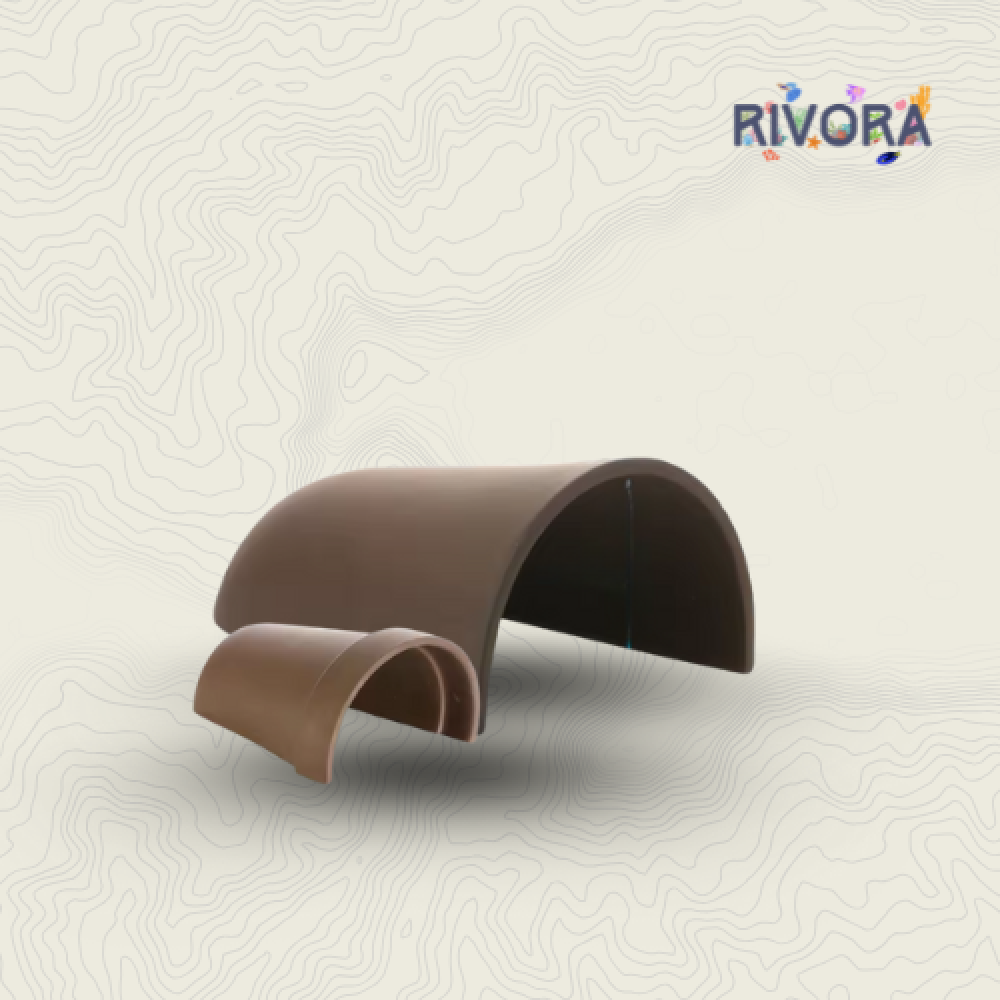 مركن سيراميك لتفريخ الأسماك والجمبري - Ceramic Breeding Pot Shelter for Fish & Shrimp