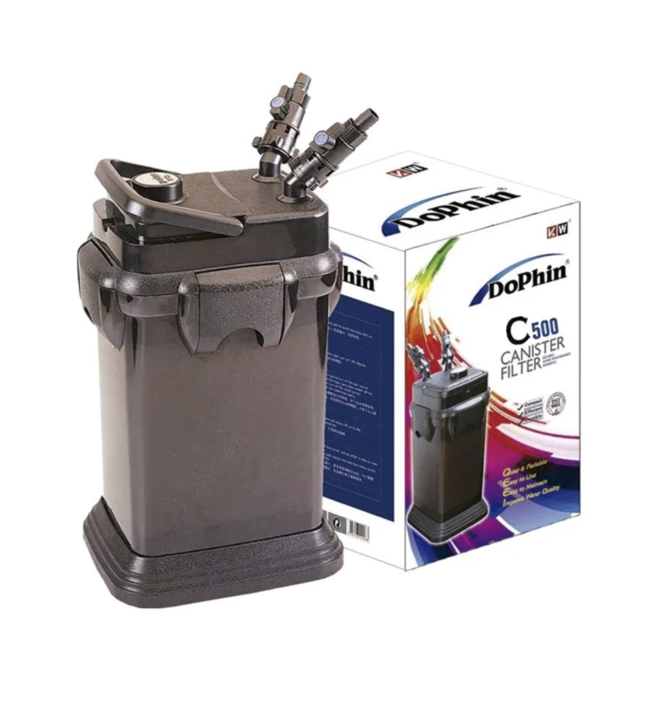 فلتر كانستر C500 خارجي لحوض السمك