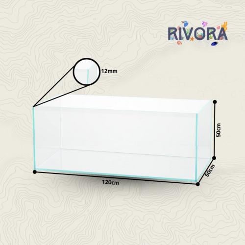 حوض كرستال 120 سم - ultra-clear 120 cm aquarium