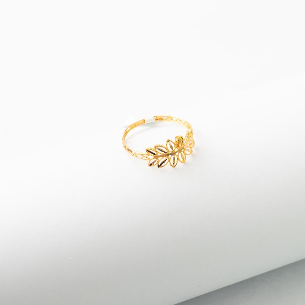 خاتم ذهب عيار 21