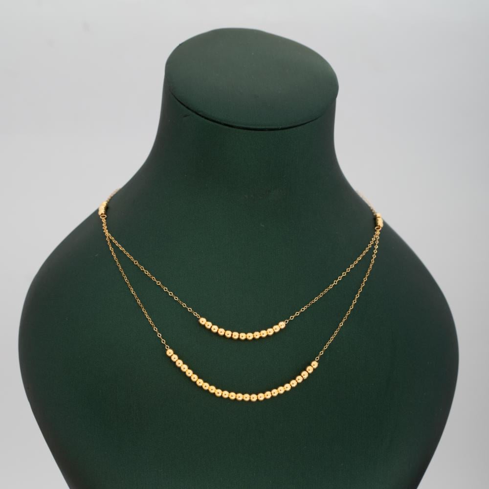 عقد تصميم نانو ذهب عيار 21