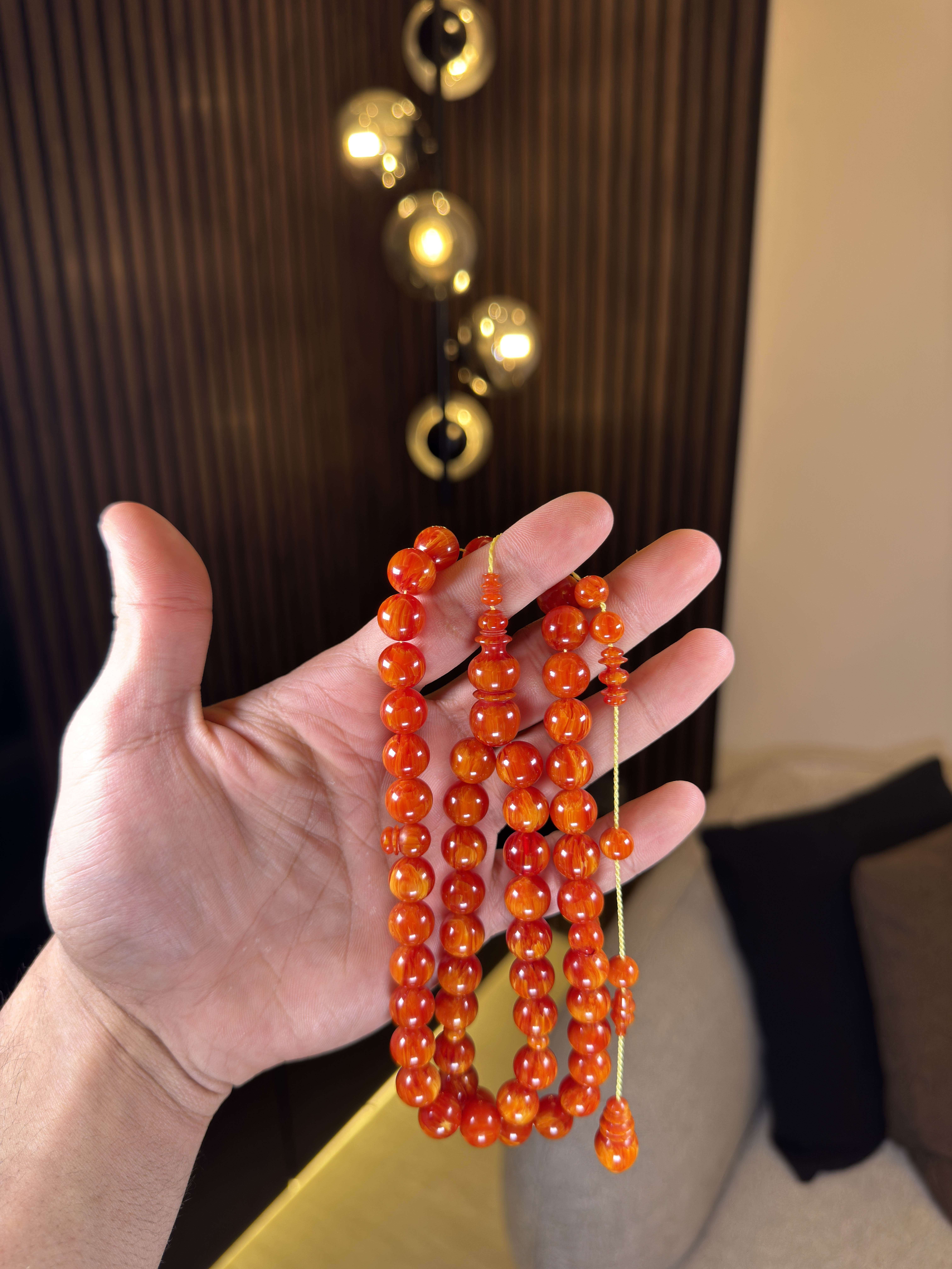 فاتوران برتقالي معرق