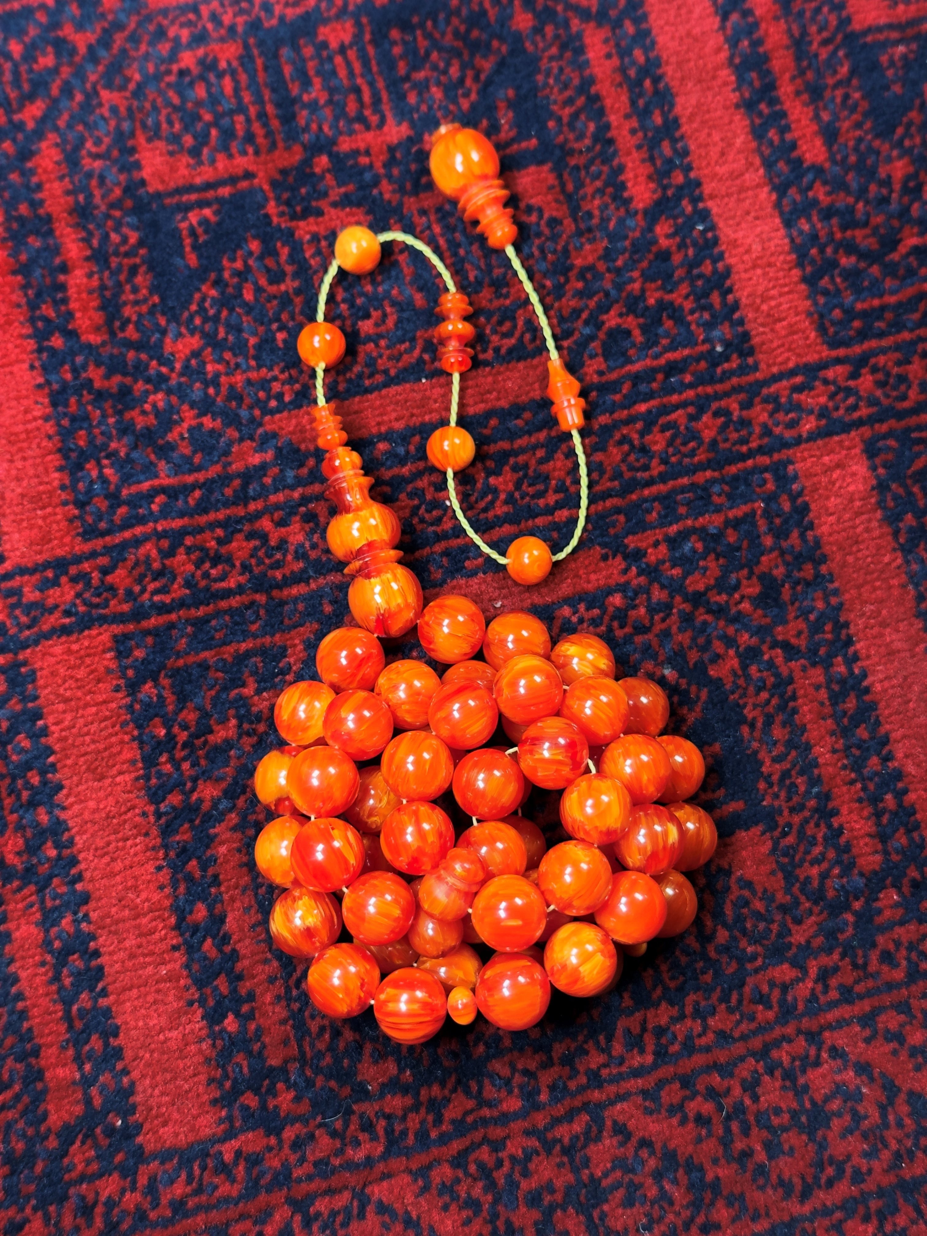 فاتوران برتقالي معرق