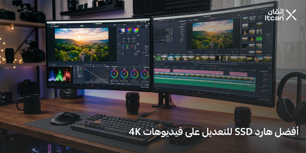 أفضل هارد SSD للتعديل على فيديوهات 4K