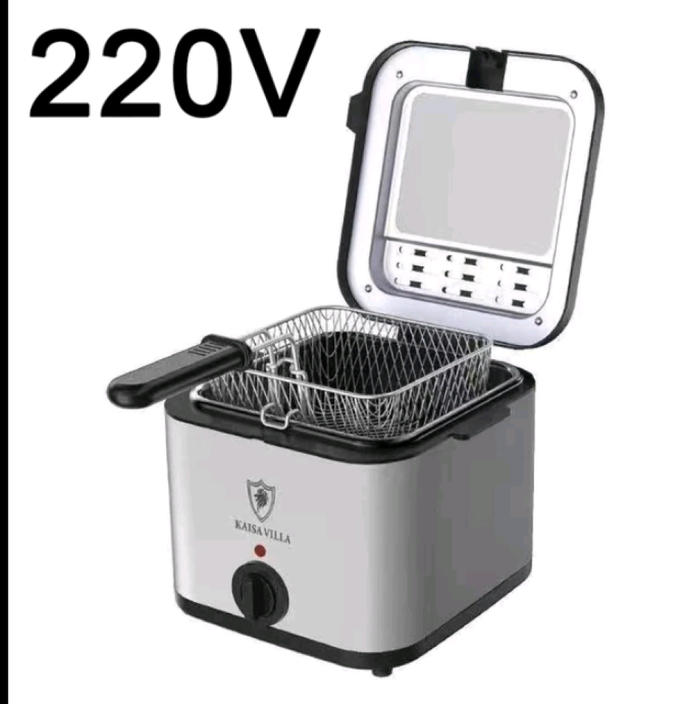 110V220V الكهربائية المقلاة العميقة 2.5L الفرنسية فريه آلة فرن النفط إناء/قدر المقلية الدجاج شواء قابل للتعديل ترموستات المطبخ الطبخ