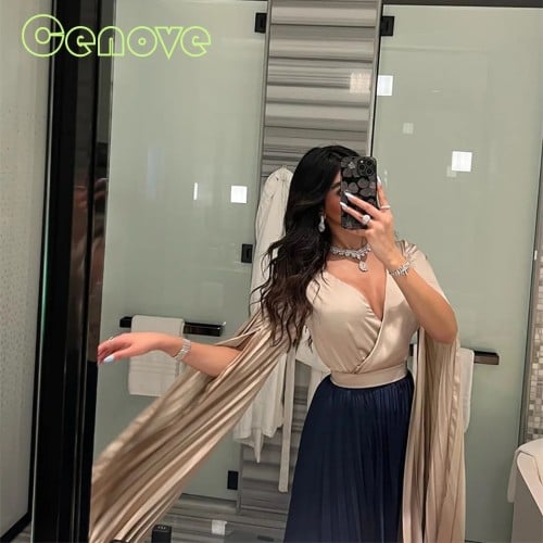 فستان للحفلات الراقصة من Cenove-A-Line على شكل حرف...
