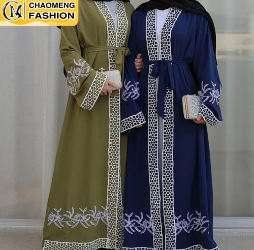 الشرق الأوسط رمضان الأزياء خياطة الدانتيل المطرزة...