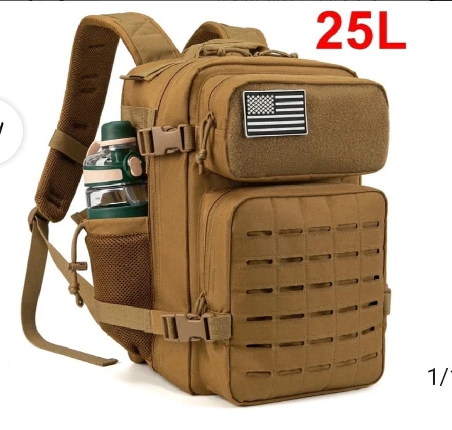 25L khaki