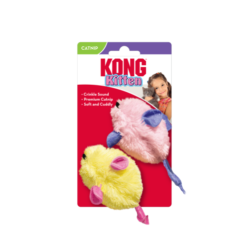 Mouse game for kittens, different colors