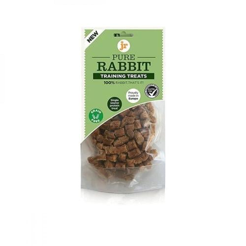 JR Products for Dogs - Rabbit Meat Training Treats 100% Fresh Dried Meat - 85g