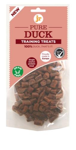 JR Products Dog Treats - Duck Meat Training Treats 100% Fresh Dried Meat - 85g