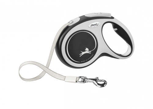 Flexi New Comfort Dog Leash Small Black (Length 5m)