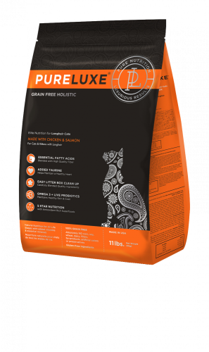 Pureluxe Elite - Food for Small and Large Long-Haired Cats - 1.5 kg