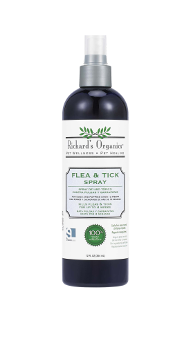 Richard's Organics Natural Flea & Tick Spray 354ml