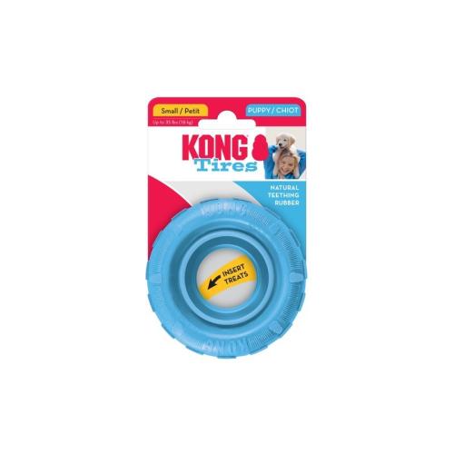 KONG - Tires Natural Rubber Puppy Chew Toy