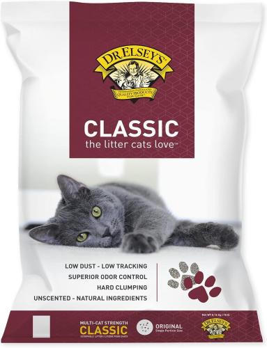Dr. Elsey's Classic Clumping Cat Litter Unscented (8.16 kg)