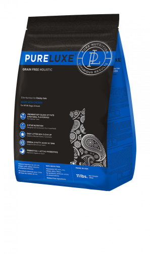 Pureluxe Elite - Special food for moody cats of all breeds and ages - Chicken meal - 1.5 kg