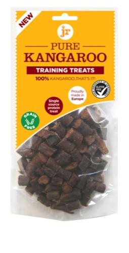 JR Products for Dogs - Kangaroo Meat Training Treats 100% Fresh Dried Meat - 85g