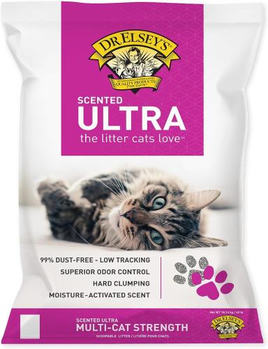 Dr. Elsey's Ultra Scented Premium Clumping Cat Litter with Scent (8.16 kg)