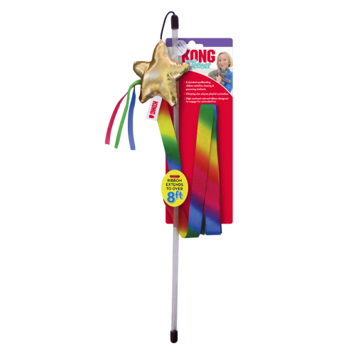 Kong Cat Games - Cat Hook Game with Colorful Ribbons and Stars