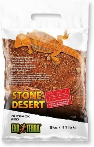 Exo Terra - Stone Desert Substrate - Outback Red Stone (5 kg)