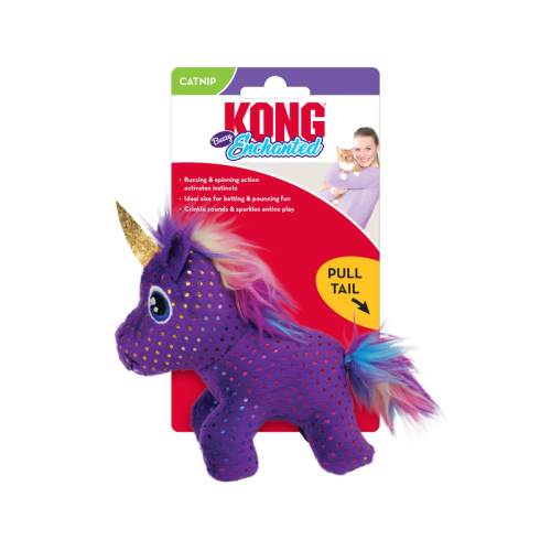 Kong Unicorn Cat Toy with Catnip Stuffing